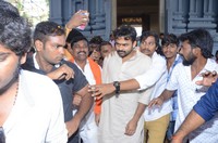 Jawaan Movie Team at Maddi Anjaneya Swamy Temple